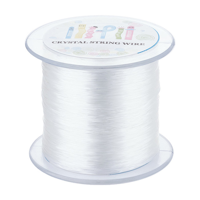 0.5/0.6/0.7/0.8/1/1.2mm Clear Crystal Elastic Cord Thread String